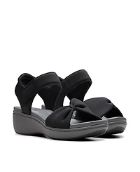 Clarks Cloudsteppers Women's Breeze Rae Sara Riptape Flat Sandals