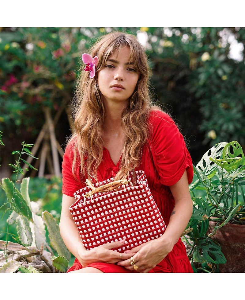 Tuku Los Angeles Recycled Market Tote Bag