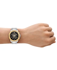 Michael Kors Men's Sage Chronograph Two-Tone Stainless-Steel Watch, 44mm