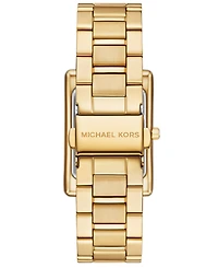 Michael Kors Women's Essex Gold-Tone Stainless Steel Watch, 26x36mm