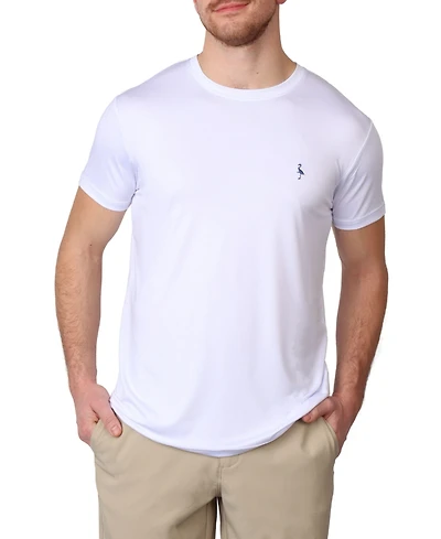 Tailorbyrd Men's Solid Melange Performance Tee