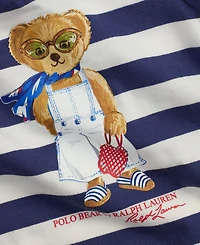 Polo Ralph Lauren Baby Girl Striped Bear Dress