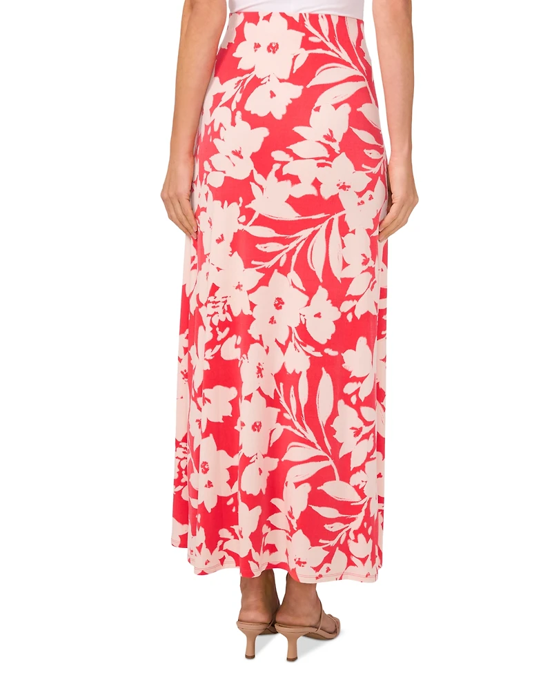 Vince Camuto Women's Floral-Print Pull-On Maxi Skirt
