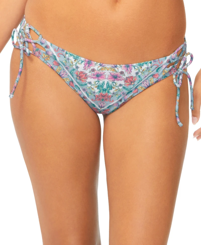 Raisins Juniors' Sweet Side-Tie Bikini Bottoms