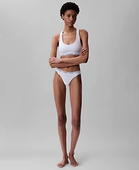 Calvin Klein Women's Modern Logo Thong Underwear QD5043