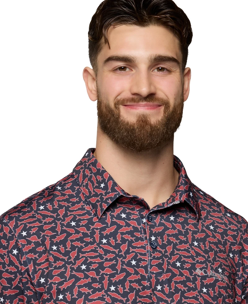 Columbia Men's Super Slack Tide Ii Stretch Polo