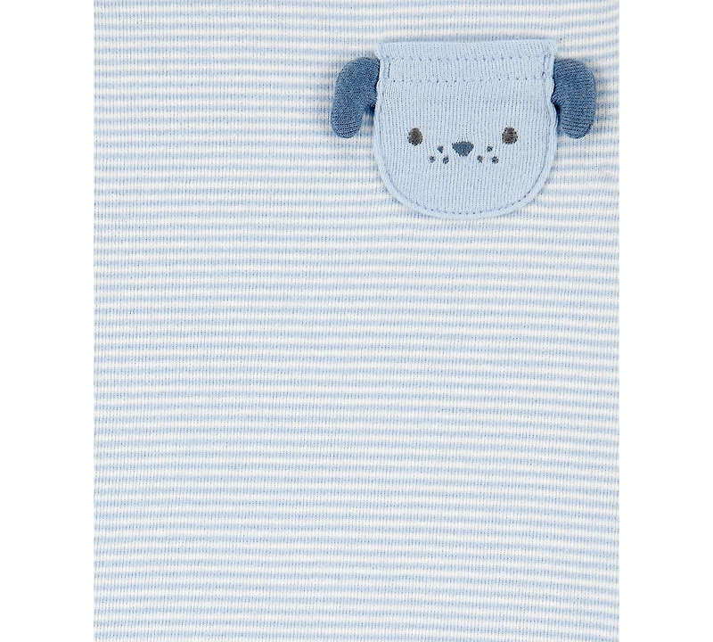 Carter's Baby Boys 4-Pc. Cotton Puppy-Print Outfit Set