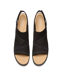 Clarks Collection Women's Emily2 Mist Block Heel Sandals