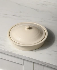 Fiesta Linen Small Round Covered Casserole 45-oz.