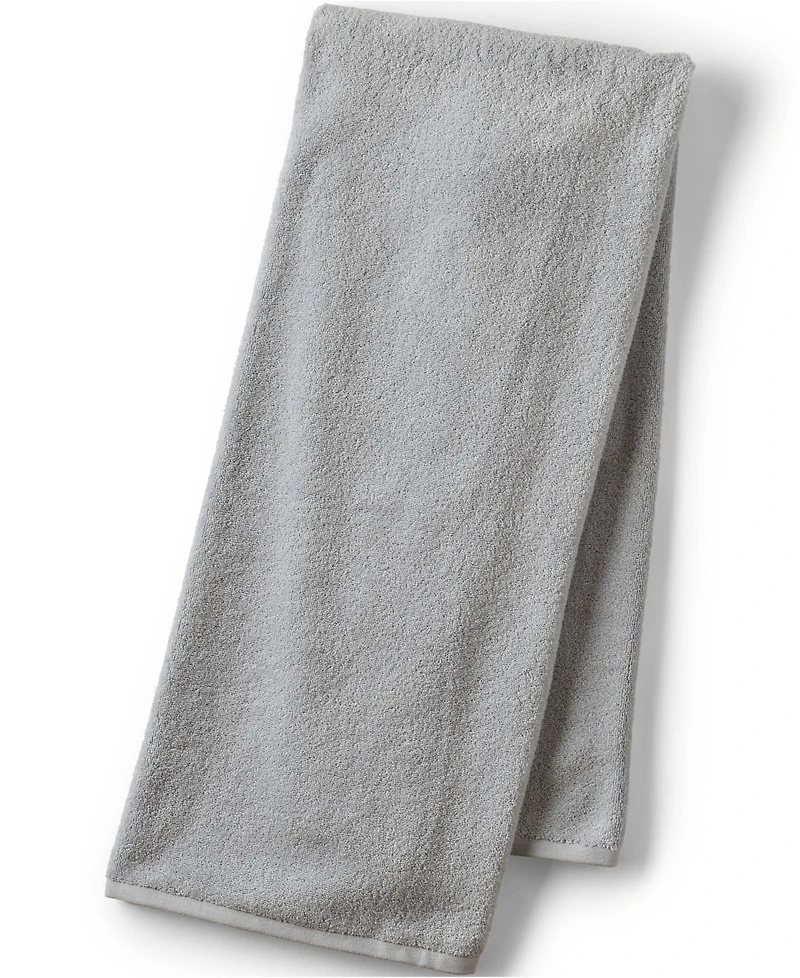 Lands' End Quick-Dry Cotton Bath Sheet
