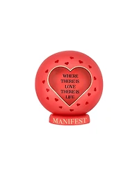 Power of Love - Evil Eye Heart Statue