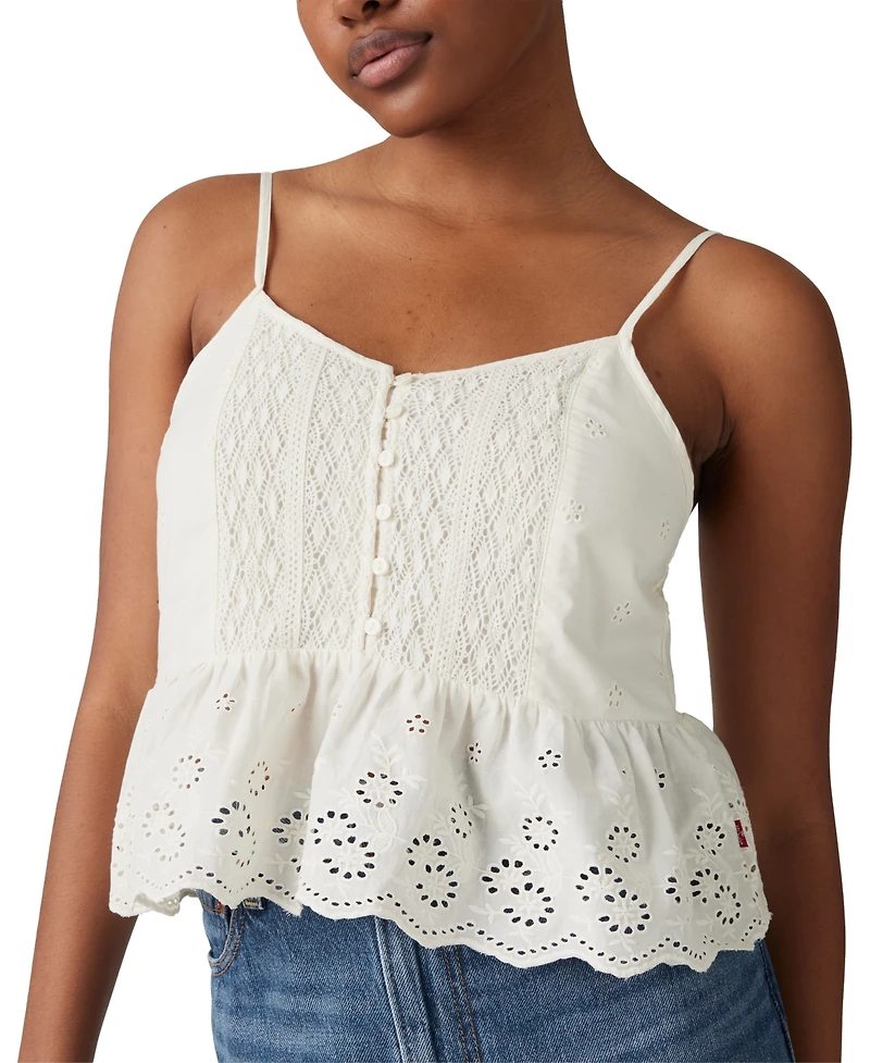 Levi's Women's Cora Embroidered Blouse