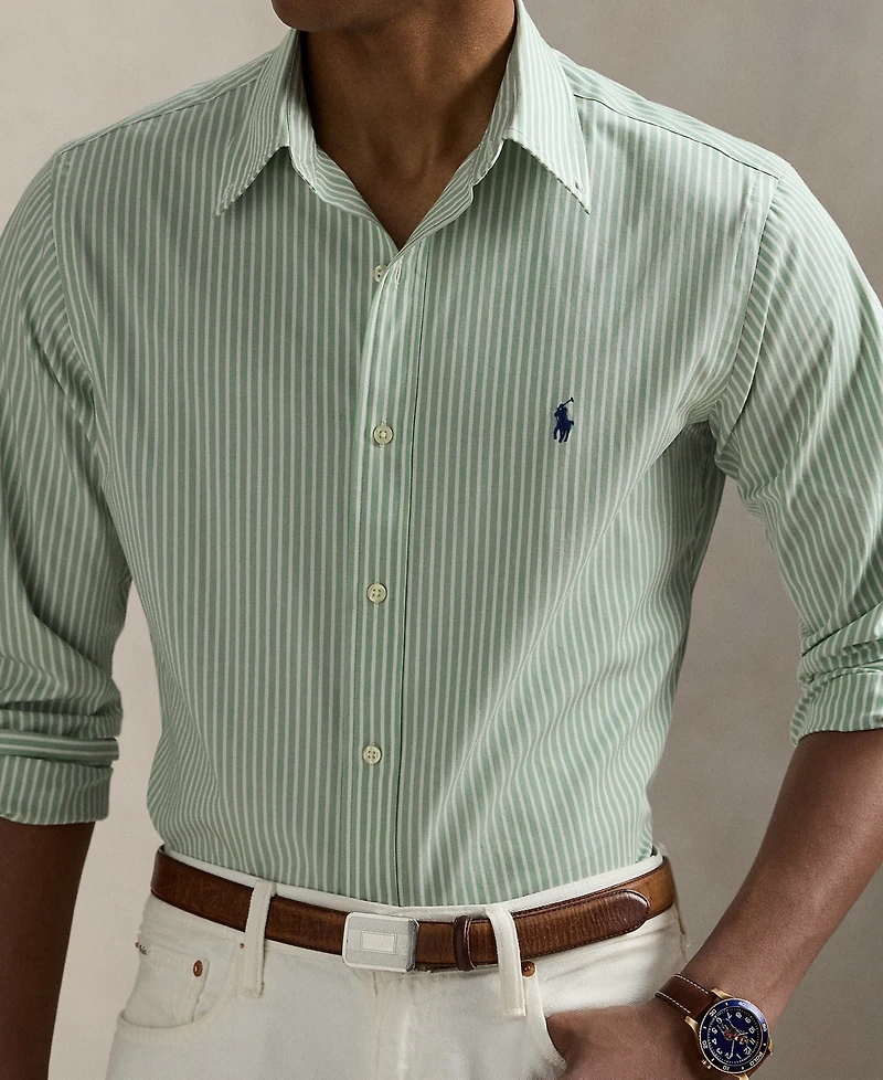 Polo Ralph Lauren Men's Slim-Fit Gingham Stretch Poplin Shirt
