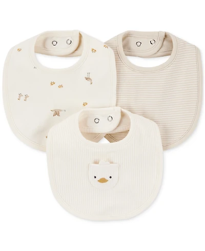Carter's Baby Duck Bibs, 3 Pack
