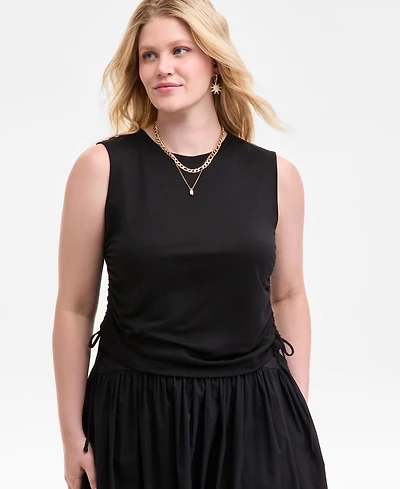 On 34th Women's Side-Cinched Muscle Tank, Created for Macy's