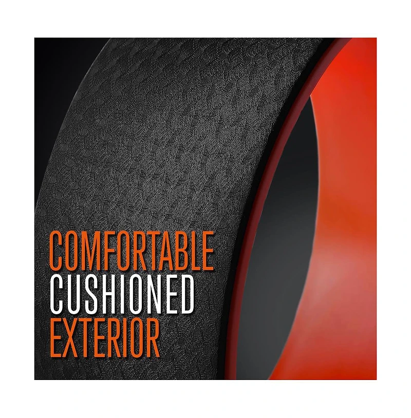 Squatz Yoga Wheel Back Stretcher – Sturdy & Comfortable Back Roller Wheel