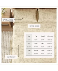 Linery & Co. Ultra-Soft Turkish Cotton Flannel Lodge Print Sheet Set