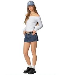 Edikted Women's Claudie Fold Over Top