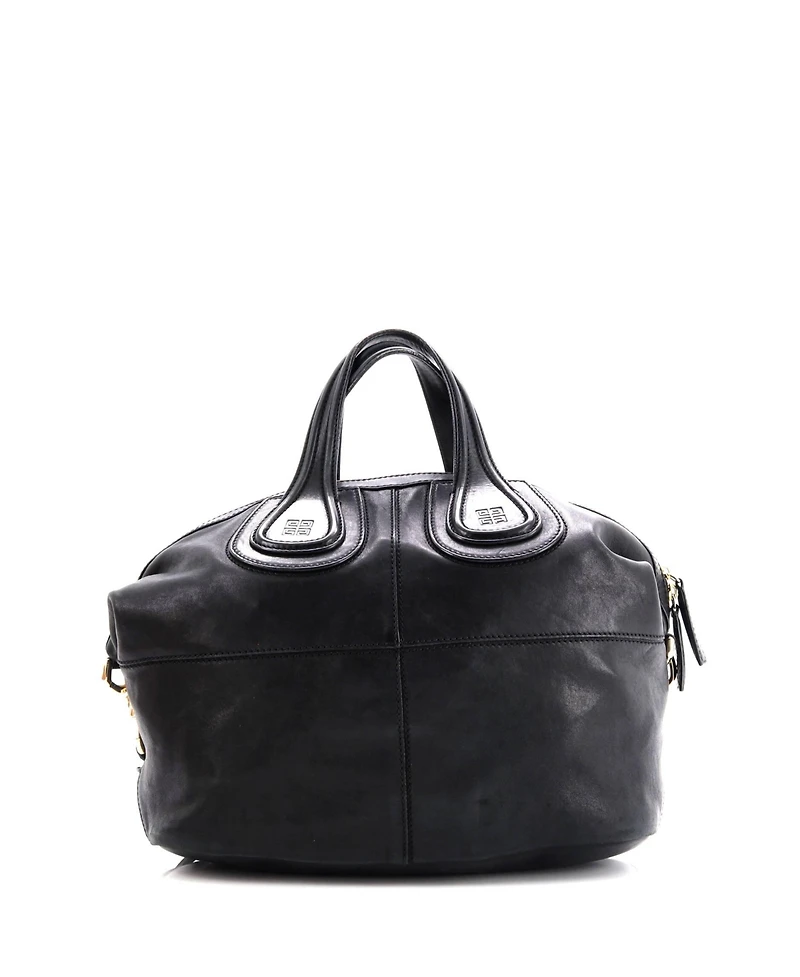 Pre-Owned Givenchy Nightingale Satchel Leather