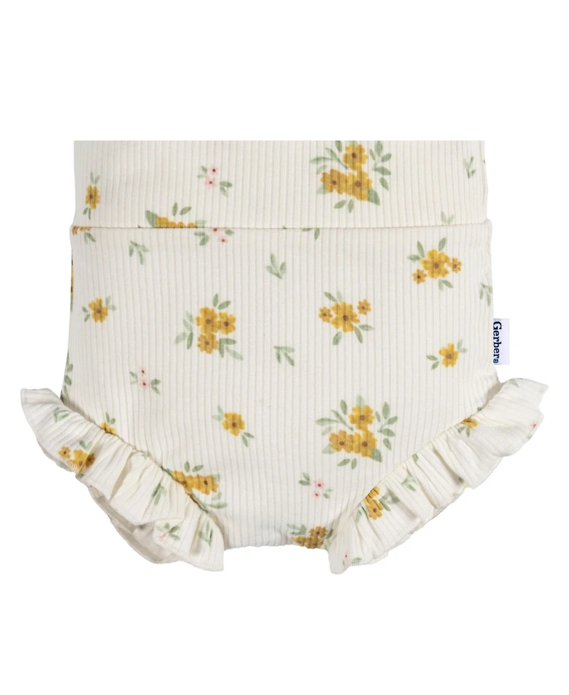 Gerber Baby Girls Bubble Shorts