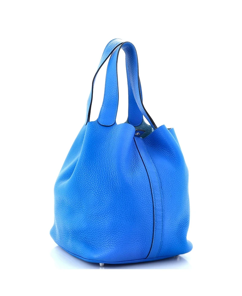 Pre-Owned Hermes Gm Picotin Lock Bag Clemence