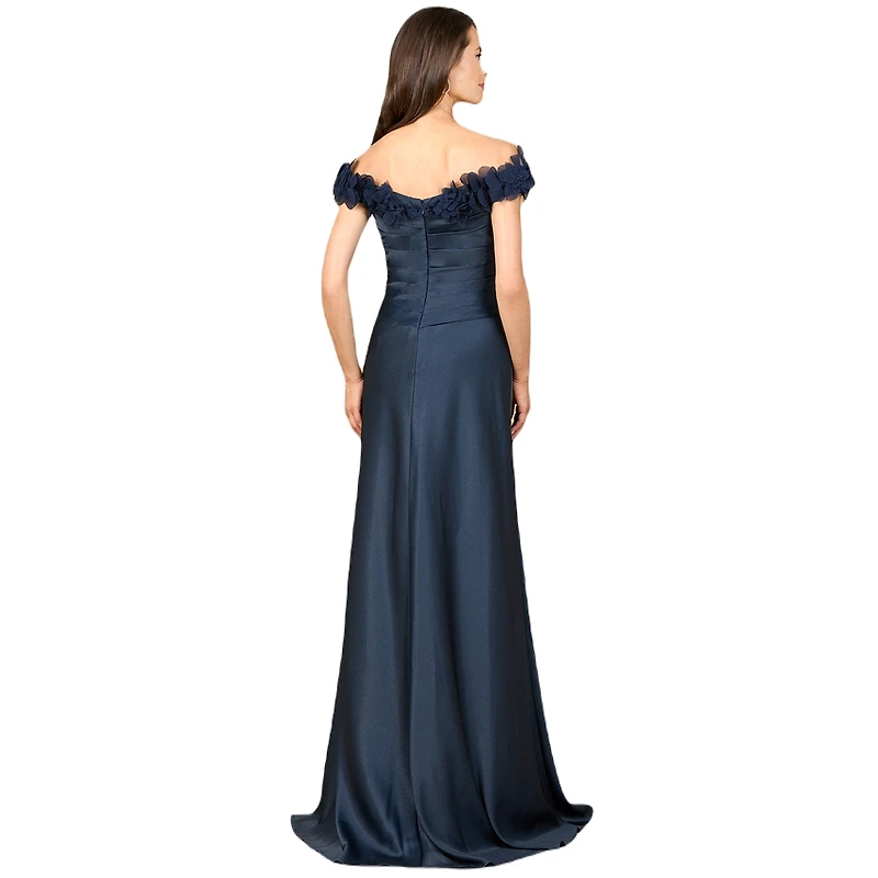 Lara Women's Off Shoulder Satin Gown