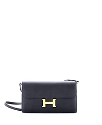Pre-Owned Hermes Constance To Go Wallet Epsom