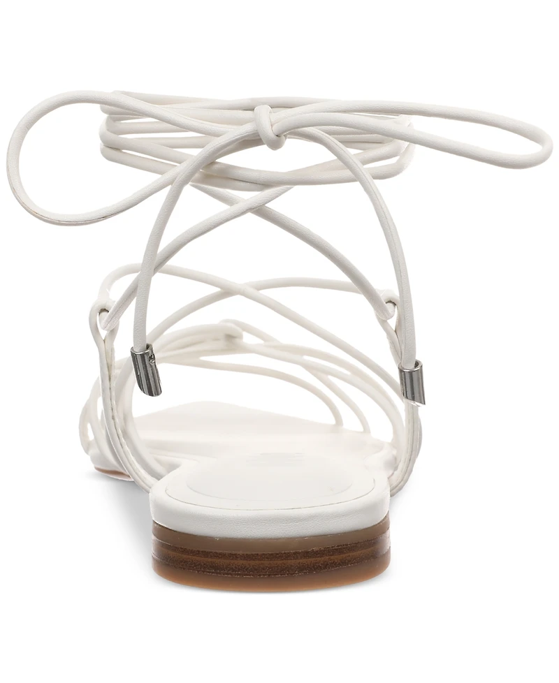 I.n.c. International Concepts Women's Kharmaa Lace-up Flat Sandals, Exclusively at Macy's