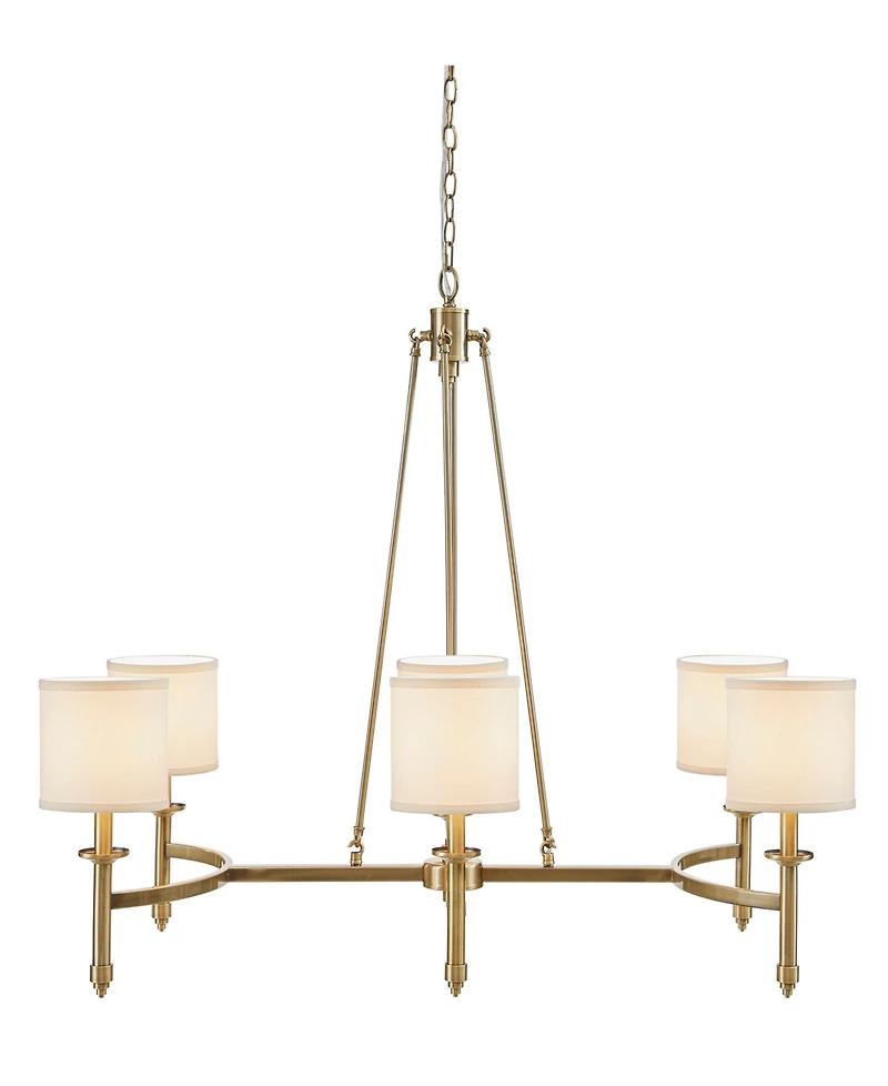Hampton Hill 39.25" Elegenza 6-light Iron Chandelier