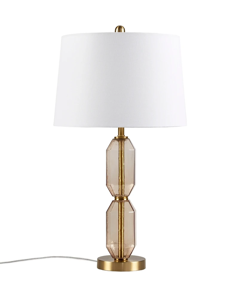 510 Design 26.5" Zirconia Faceted Glass Table Lamp