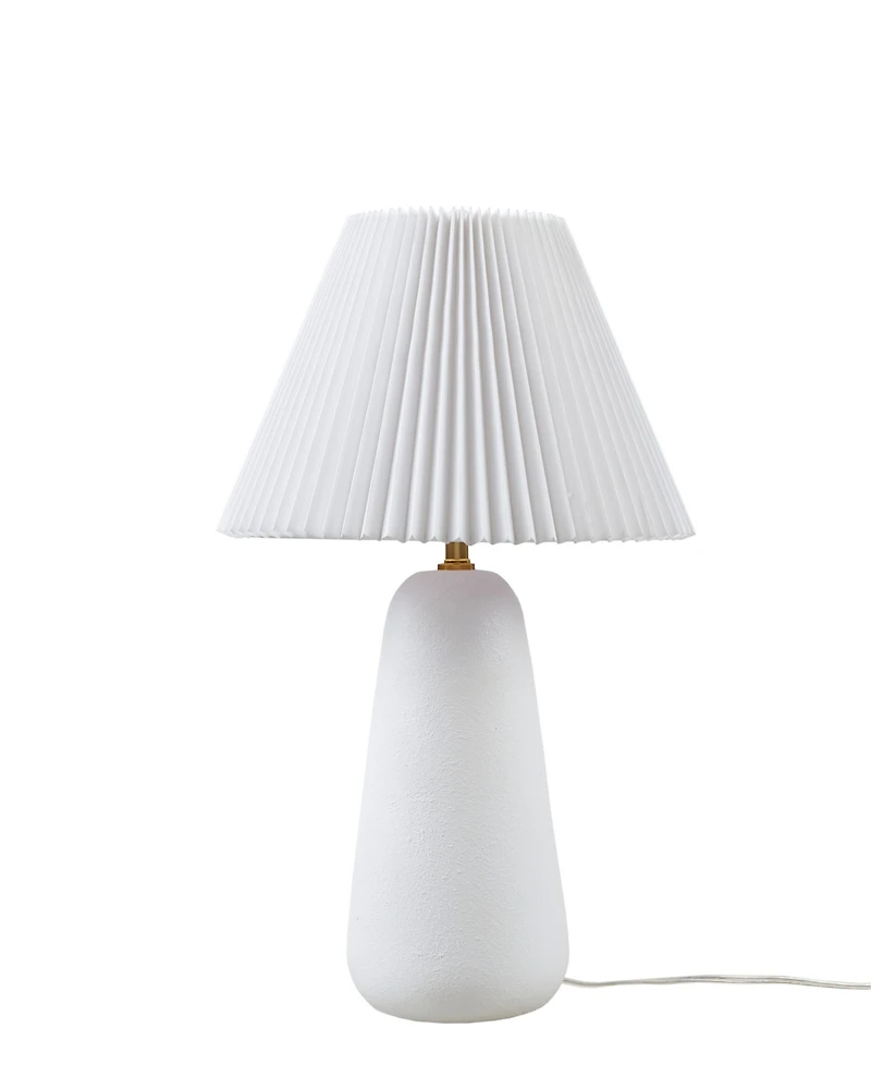 Ink+Ivy 21" Veluna Textured Ceramic Table Lamp