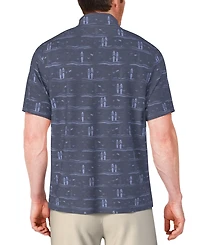 Pga Tour Men's Surfboard-Print Polo Shirt