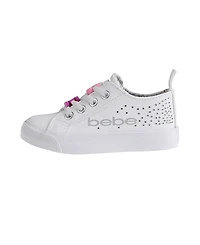 Bebe Toddler Girls Rhinestone Laces Sneakers