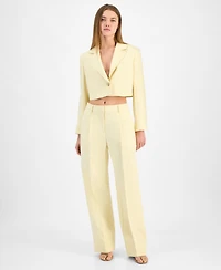 Boss Orange Women's Cropped One-Button Blazer