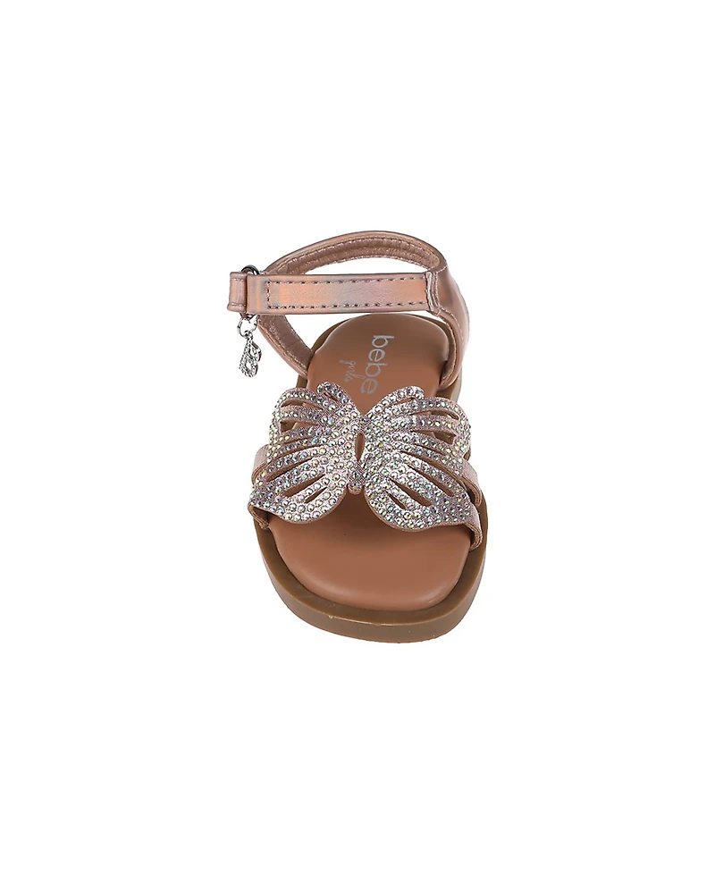 Bebe Toddler Girls Heat Seal Rhinestones Sandals