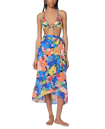 Kate Spade Women's Ruffle-Trimmed Pareo Cover-Up
