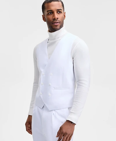 Tayion Collection Men's Classic-Fit Suit Separates Vest
