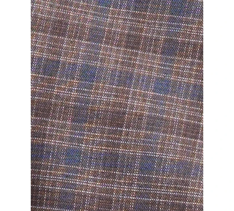 Tayion Collection Men's Classic-Fit Plaid Suit Separate Vest