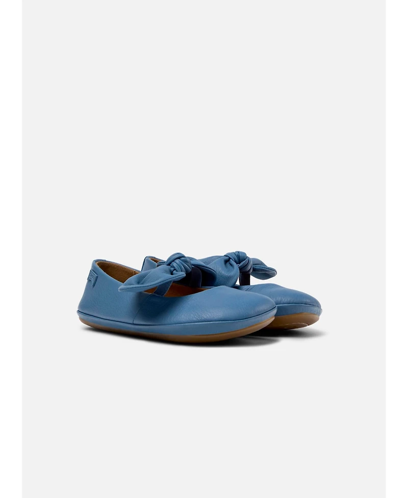 Camper Girls Right Mary Jane Moccasin/Ballerina