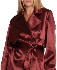 Belle & Bloom Women's Will You Stay Trench Dress