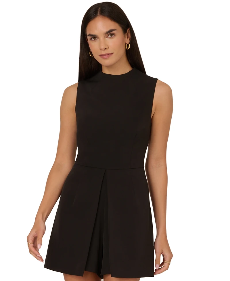 Adrianna by Papell Women's Sleeveless Skirted Romper