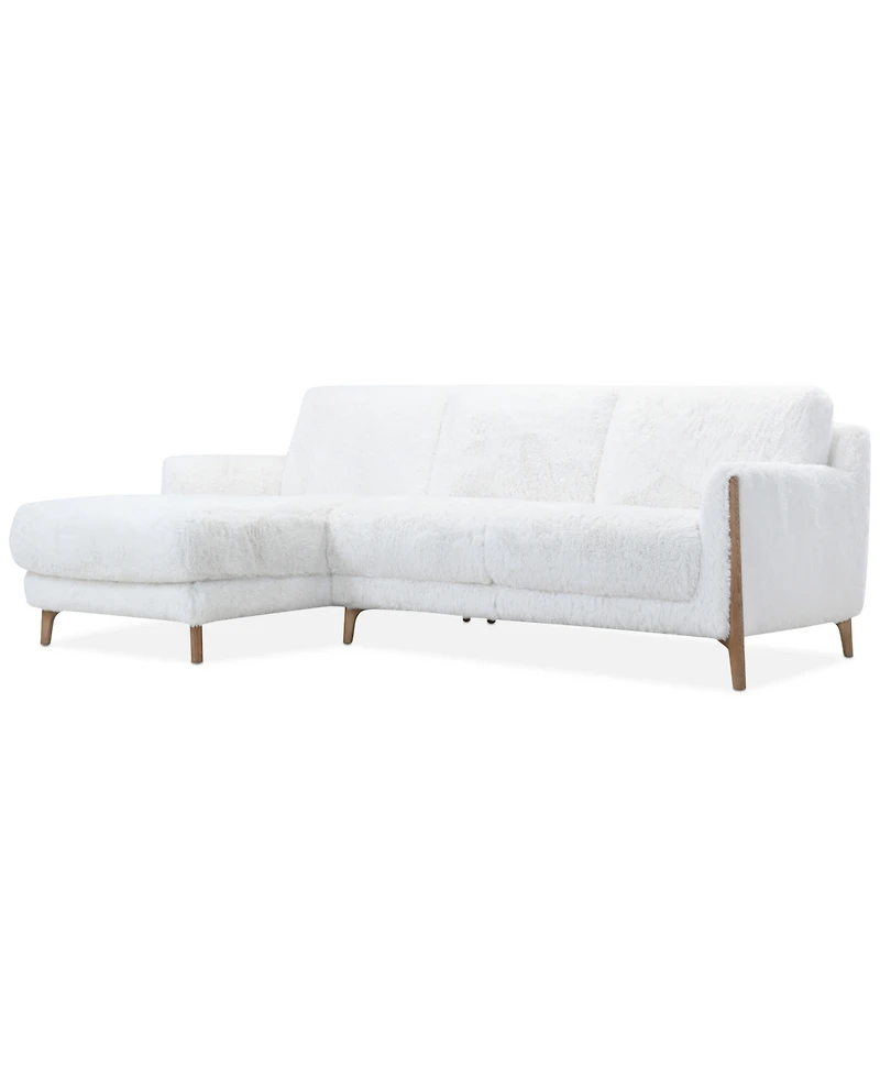 Briannie -Pc. Fabric Chaise Sectional