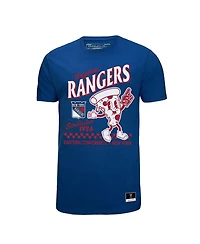 Mitchell & Ness Men's Blue New York Rangers Local Food T-Shirt