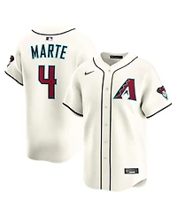 Nike Men's Ketel Marte Cream Arizona Diamondbacks Alternate Limited Player Jersey