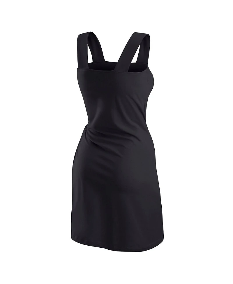 Wear by Erin Andrews Women's Black Pittsburgh Steelers Wrap Dress