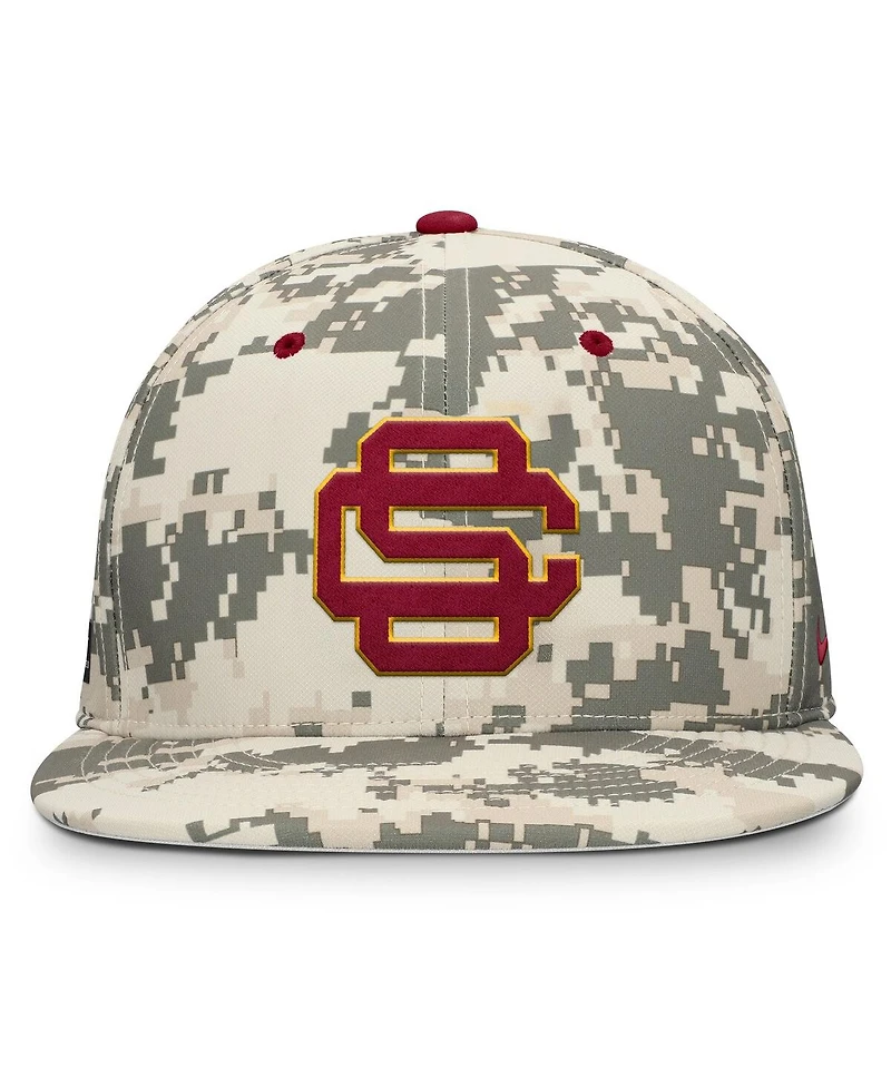 Nike Men's Digital Camo Usc Trojans 2025 Dugout True Performance Fitted Hat