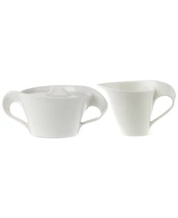 Villeroy & Boch New Wave Sugar & Creamer Set