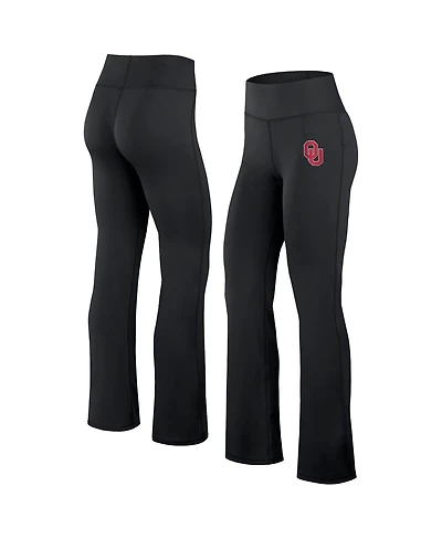 Fanatics Women's Black Oklahoma Sooners Training Camp Maxed Out Flare Leggings