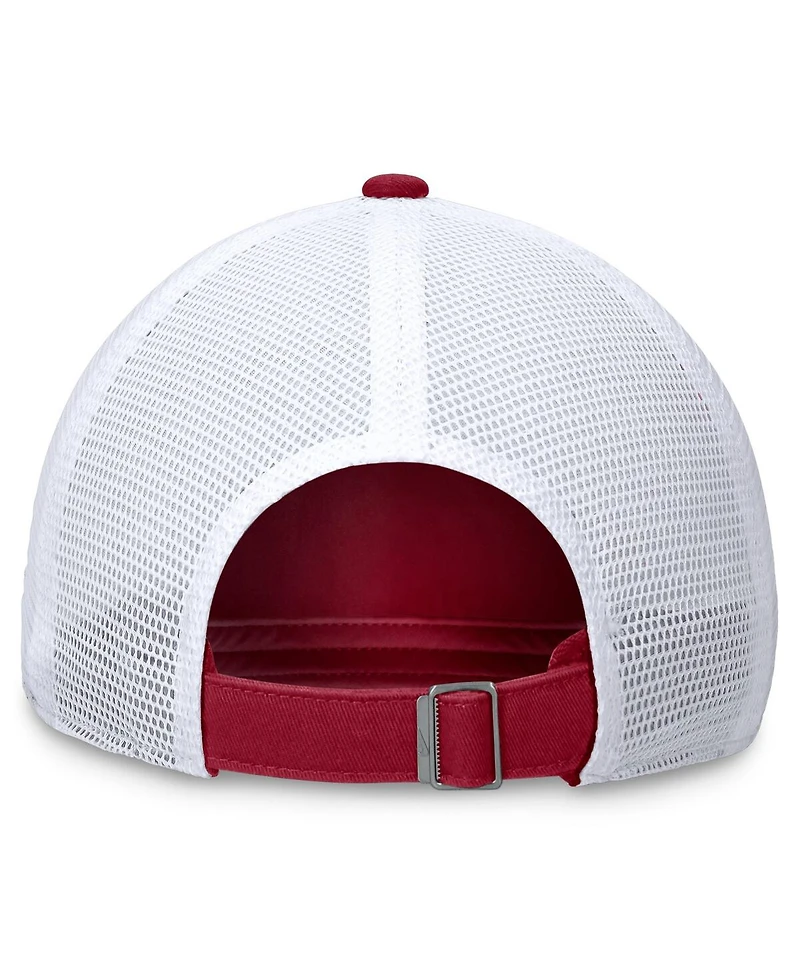 Nike Men's Red Arizona Diamondbacks Wordmark Adjustable Trucker Hat