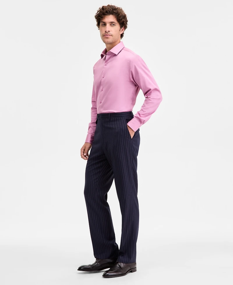 Tayion Collection Men's Classic-Fit Pinstripe Suit Separate Pants